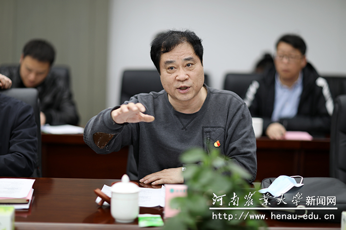 校长、中国工程院院士张改平讲话 校长、中国工程院院士张改平讲话