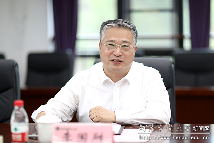 黄淮学院党委书记李国胜讲话