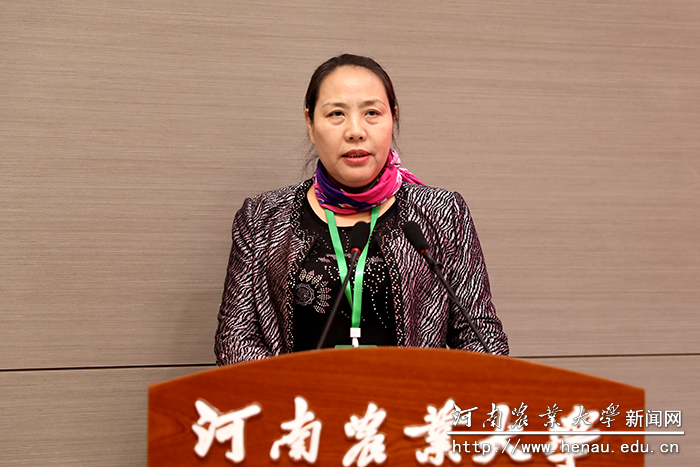 新增选校友会副会长、河南中联资产评估有限公司董事长李麦团校友发言