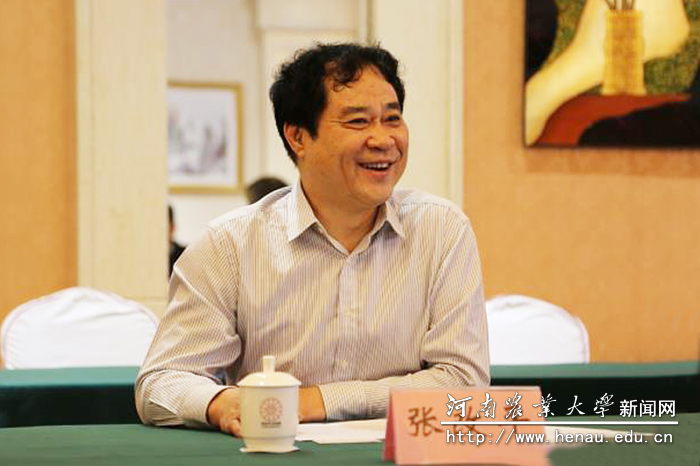 校长、中国工程院院士张改平讲话