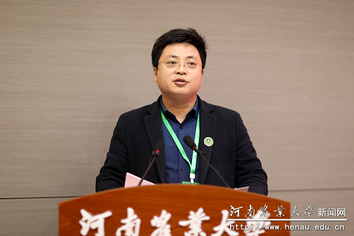 校友代表、植物检疫专业2006级吴麒洋致辞