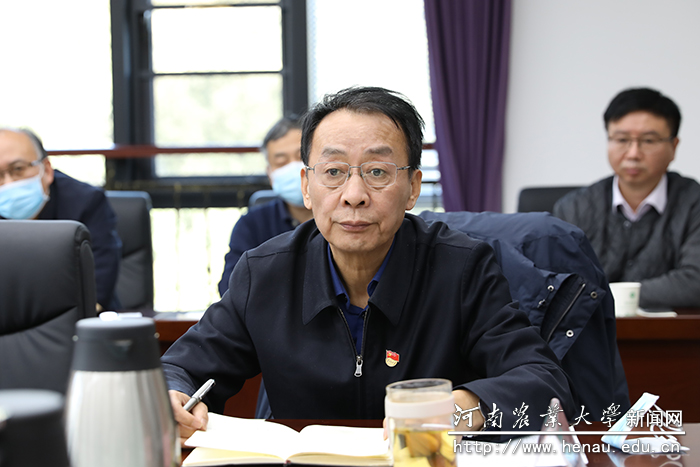 校党委书记魏蒙关作总结讲话